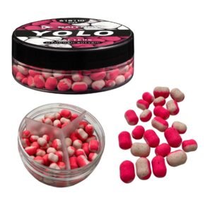 Nástrahy method feeder BaitNow YOLO White&Pink wafters – Mango-N-Butyric 6/8/10mm - Obrázek 5