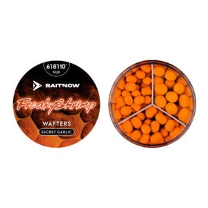 Nástrahy method feeder BaitNow FREAKY SHRIMP wafters 6/8/10mm - Obrázek 1