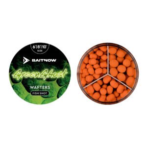 Nástrahy method feeder BaitNow GREEN GHOST wafters 6/8/10mm - Obrázek 1