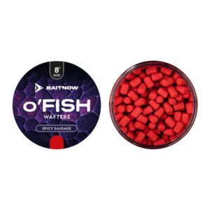 Nástrahy method feeder BaitNow O'Fish wafters - Spicy Sausage 8mm - Obrázek 1