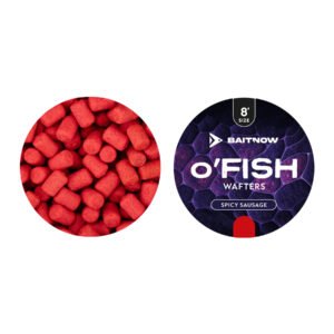 Nástrahy method feeder BaitNow O'Fish wafters - Spicy Sausage 8mm - Obrázek 3